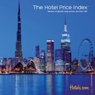 HPI – Review of global hotel prices - Hotels.com Press Room