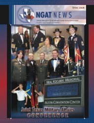 Spring 2008 - National Guard Association of Texas