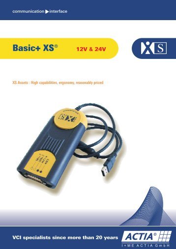 Basic+ XS® - I+ME ACTIA GmbH