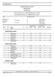 Ergebnisliste Schwarzwaldcup 2010 NK.pdf - SV Baiersbronn :: Ski