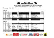 Nennliste - Entry List - Remus