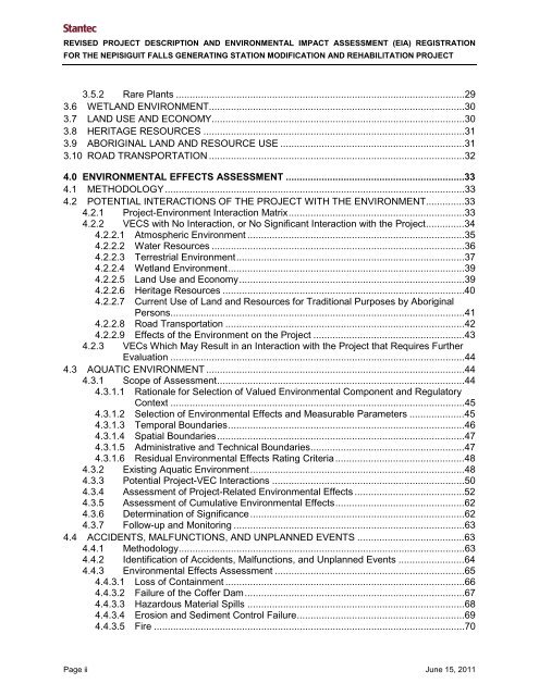 Environmental Impact Assessment(EIA) Registration for the ...