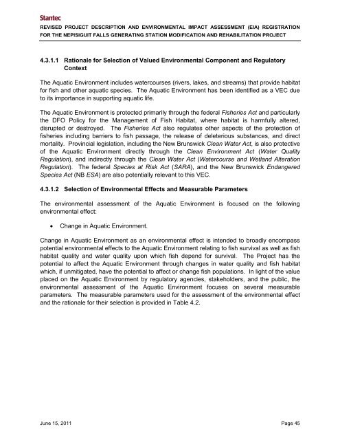 Environmental Impact Assessment(EIA) Registration for the ...