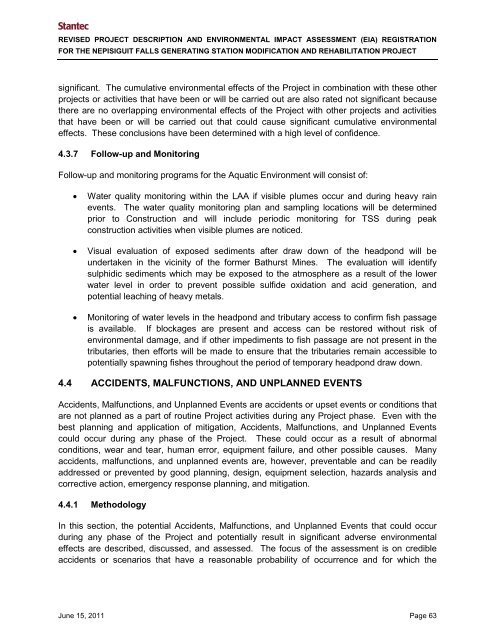 Environmental Impact Assessment(EIA) Registration for the ...