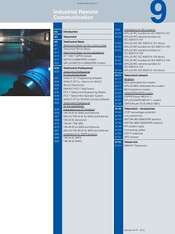 Industrial Remote Communication - Automation Technology - Siemens