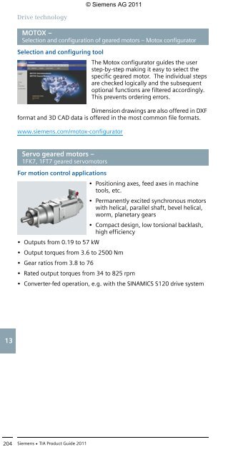 Totally Integrated Automation - Automation Technology - Siemens