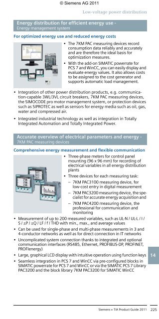 Totally Integrated Automation - Automation Technology - Siemens