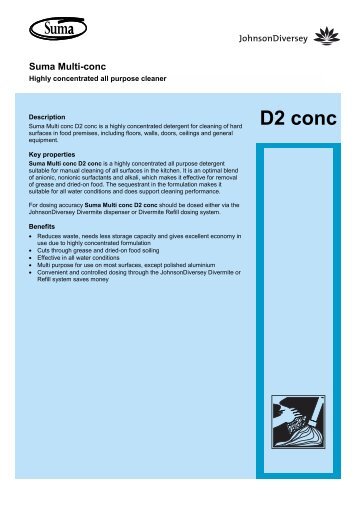 D2 conc - Western Hygiene