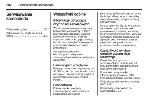 Opel Ampera 2013 â Instrukcja obsÅugi â Opel Polska