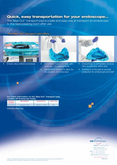 Spec Sheet (International) - US Endoscopy