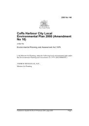 Coffs Harbour City Local Environmental Plan 2000 (Amendment No ...