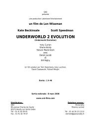 UNDERWORLD 2 EVOLUTION - SND