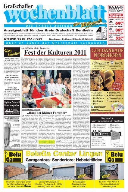 BeluGa Center Lingen - Grafschafter Wochenblatt