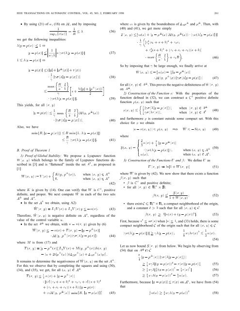 Integrator Backstepping For Bounded Controls And Control Rates ...