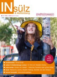 stadtteilmagazin - INsülz & klettenberg