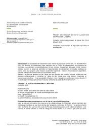 Compte rendu des groupes de travail - DREAL Bourgogne