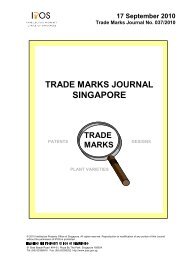 trade marks journal singapore trade marks - Intellect Worldwide Sdn ...