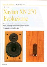 Hi-Fi y High End - Xavian