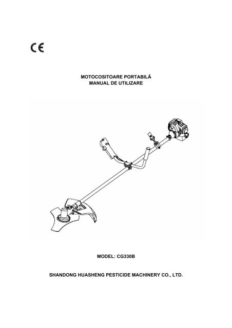 motocositoare portabilă manual de utilizare model ... - Dedeman