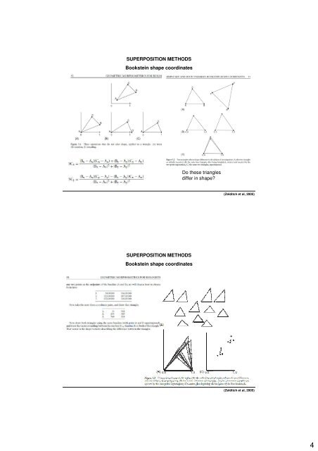 Geometric morphometrics: Internet resources http://life.bio.sunysb ...