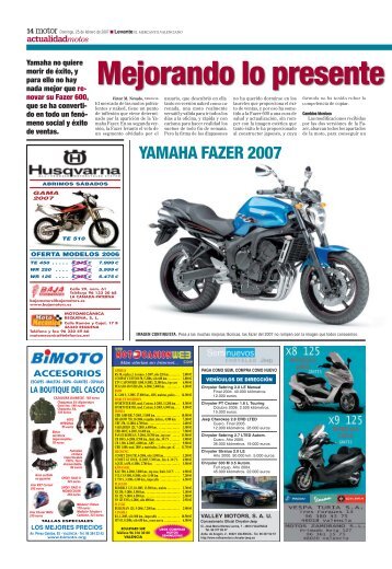 YAMAHA FAZER 2007 - Levante-EMV