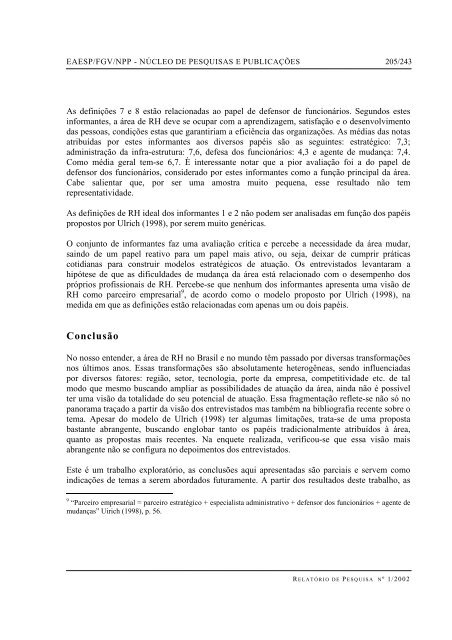 resumo palavras-chave abstract key words - GVpesquisa ...
