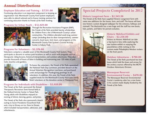 2012 Annual Report - Monmouth County