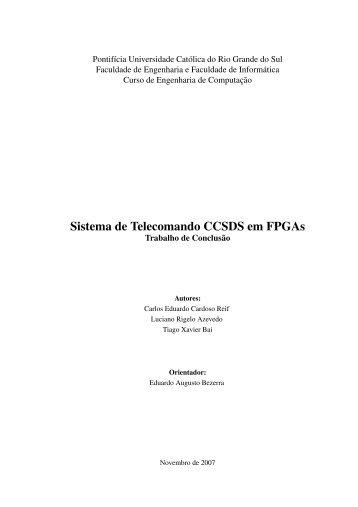 Sistema de Telecomando CCSDS em FPGAs - GSE