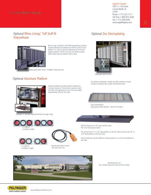 Eagle Lift Gate Application Guide - Stonebrooke Equipment