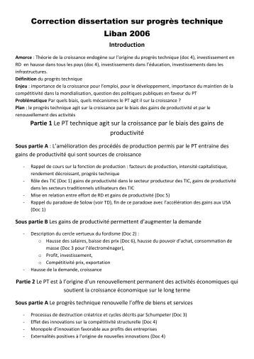 Dissertation liban 2006