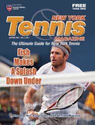 Read about Special Aces in NY Tennis Magazine - Prospect Park