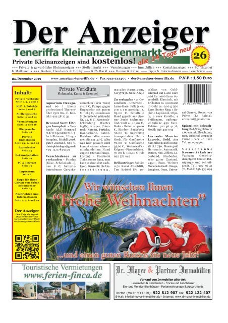 26 Der Anzeiger