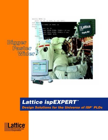 ispEXPERT Design Tool Guide