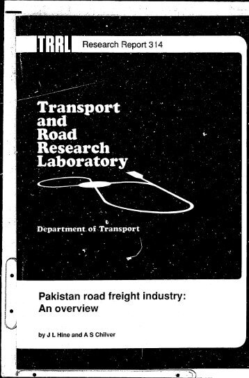 Pakistan road freight industry: An overview - AK Transport Co.