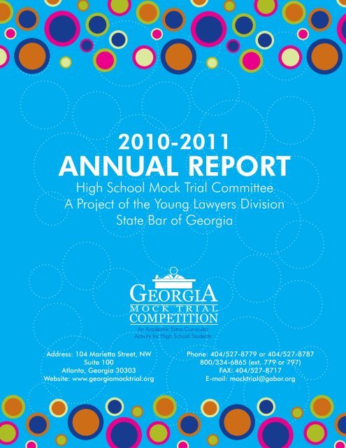2012 Annual Report - State Bar of Georgia