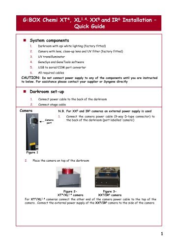 GBox Chemi installation new 1211 - Syngene