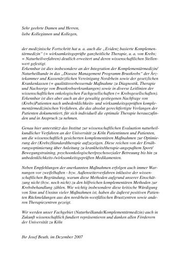 Jahresbericht 2006 - Institut zur wissenschaftlichen Evaluation ...