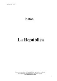 Platon La República - Biblioteca Pedagógica PEUMA