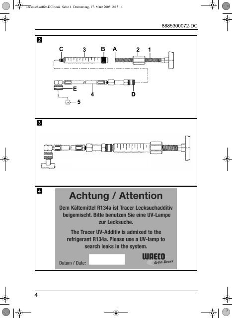 Bedienungsanleitung - WAECO - AirCon Service