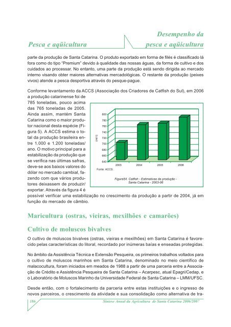 SÃ­ntese Anual da Agricultura de Santa Catarina - 2006-2007 - Cepa