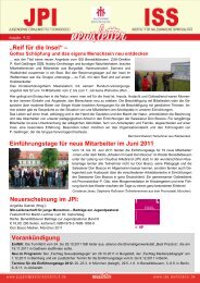 Download PDF - Jugendpastoralinstitut Don Bosco