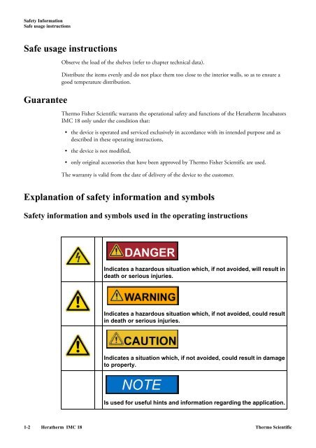 Operating Manual (PDF) - Affordablelabovens.com