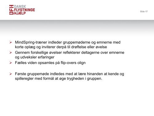 7.marts 2013 OplÃ¦g om Mindspring ved Vibeke Hallas fra Dansk ...