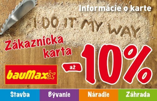 InformÃ¡cie o karte - bauMax