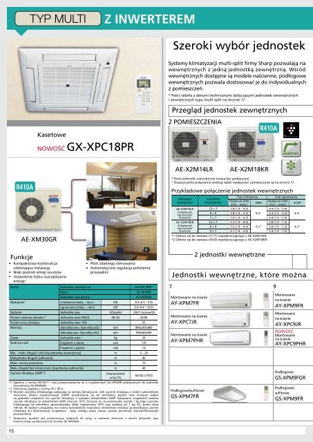 Air-Conditioners-Catalogue 2013 PL - Sharp