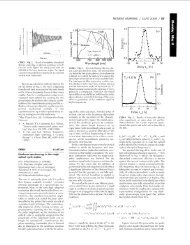 Nonlinear spectroscopy in the single optical cycle regime - Lasers ...