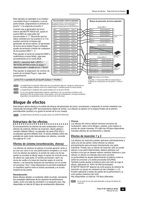 motif-rack 01-05 precauciones - Electromanuals.org