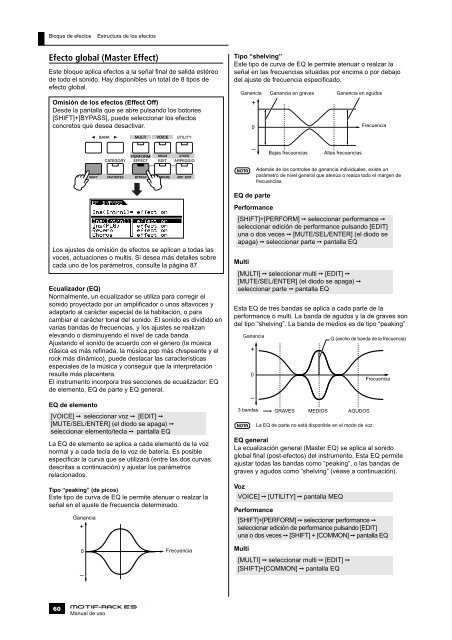 motif-rack 01-05 precauciones - Electromanuals.org