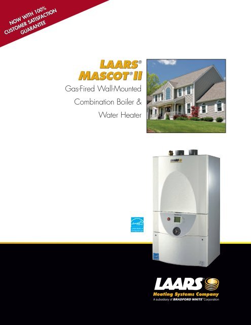 laars® mascot®ii laars® mascot®ii - Boston Heating Supply