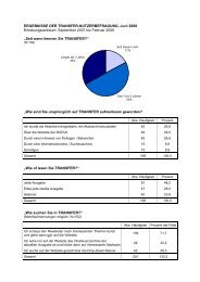 ERGEBNISSE DER TRANSFER-NUTZERBEFRAGUNG ... - DGPuK